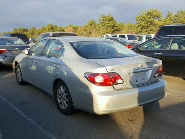 JTHBF30G836014573 - 2003 LEXUS ES 300 SILVER photo 3