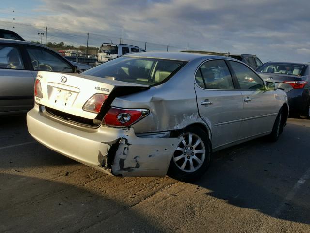 JTHBF30G836014573 - 2003 LEXUS ES 300 SILVER photo 4