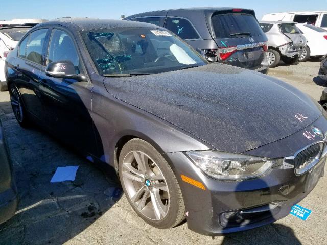 WBA3D3C57EK153543 - 2014 BMW 328 D GRAY photo 1