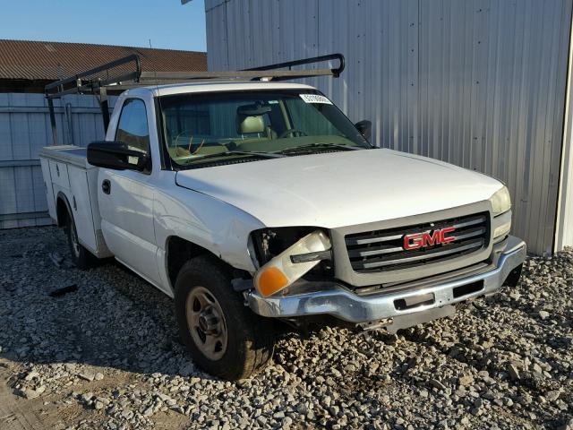 1GTEC14V53Z228116 - 2003 GMC NEW SIERRA WHITE photo 1