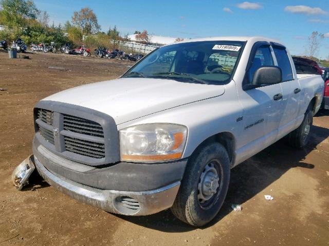 3D7KR28D16G200848 - 2006 DODGE RAM 2500 S Ağ foto 2