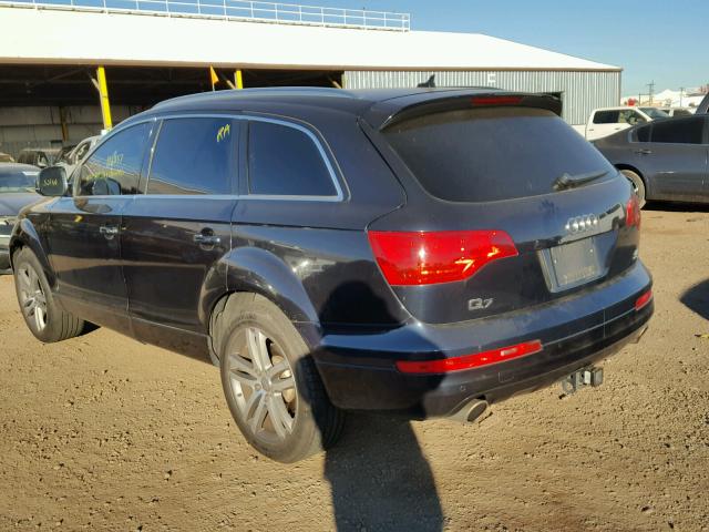 WA1BV74L18D061931 - 2008 AUDI Q7 4.2 QUA BLUE photo 3