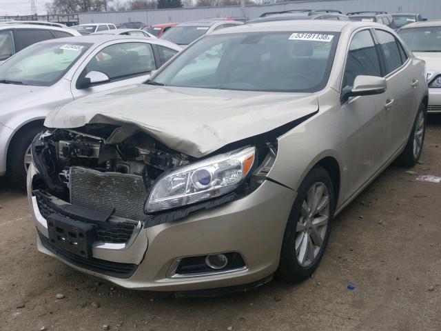 1G11D5SL4FF280162 - 2015 CHEVROLET MALIBU 2LT TAN photo 2