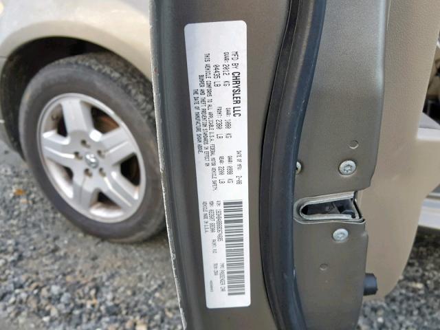 1B3HB48B68D674685 - 2008 DODGE CALIBER SX GOLD photo 10