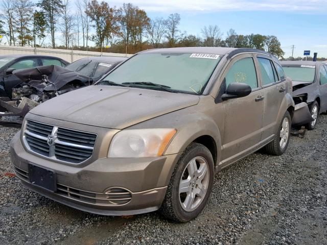 1B3HB48B68D674685 - 2008 DODGE CALIBER SX GOLD photo 2