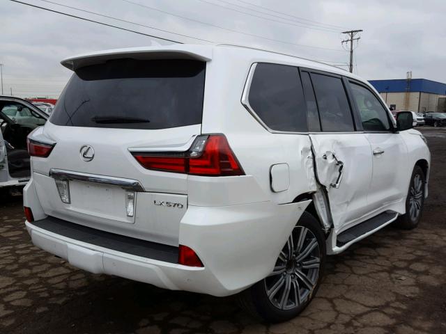 JTJHY7AX1H4237095 - 2017 LEXUS LX 570 WHITE photo 4