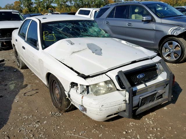 2FAHP71V09X124386 - 2009 FORD CROWN VICT WHITE photo 1