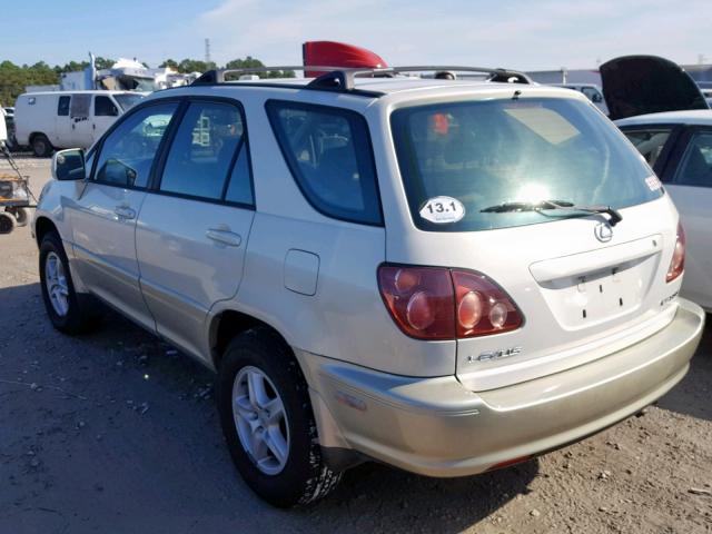 JT6GF10U3Y0064767 - 2000 LEXUS RX 300 CREAM photo 3