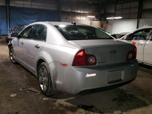 1G1ZD5EU6CF128659 - 2012 CHEVROLET MALIBU 2LT SILVER photo 3