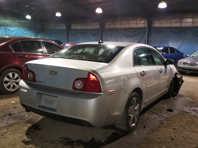 1G1ZD5EU6CF128659 - 2012 CHEVROLET MALIBU 2LT SILVER photo 4