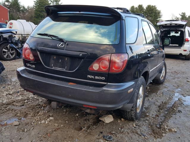 JT6HF10U0Y0120619 - 2000 LEXUS RX 300 BLACK photo 4