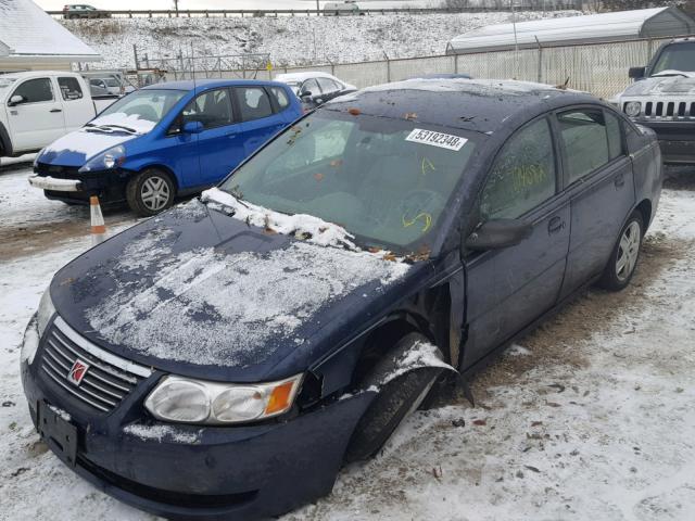 1G8AJ55F07Z134518 - 2007 SATURN ION LEVEL BLUE photo 2