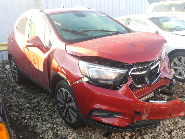 KL4CJBSB6JB675940 - 2018 BUICK ENCORE PRE RED photo 1