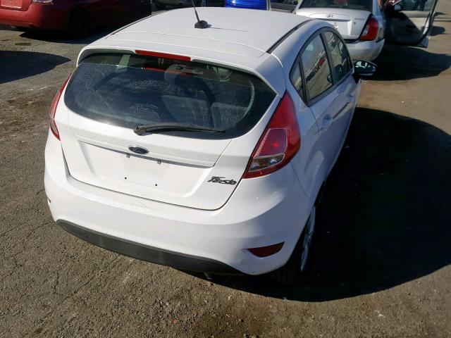 3FADP4TJ3EM160327 - 2014 FORD FIESTA S WHITE photo 4