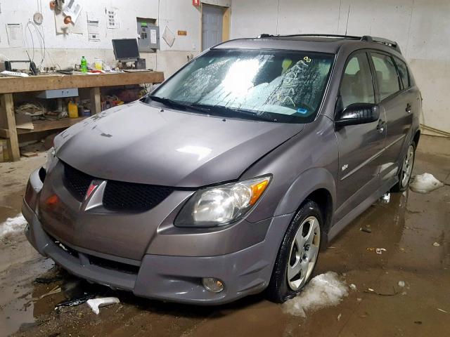 5Y2SL62884Z415638 - 2004 PONTIAC VIBE GRAY photo 2