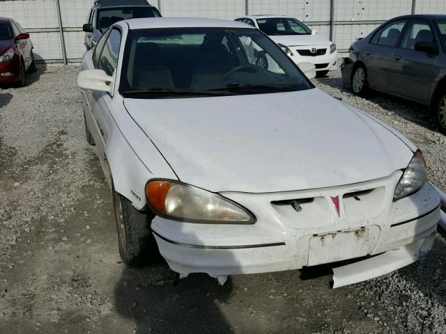 1G2NW12E6YM767069 - 2000 PONTIAC GRAND AM G WHITE photo 1