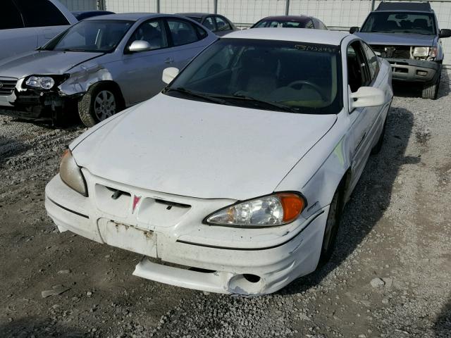 1G2NW12E6YM767069 - 2000 PONTIAC GRAND AM G WHITE photo 2