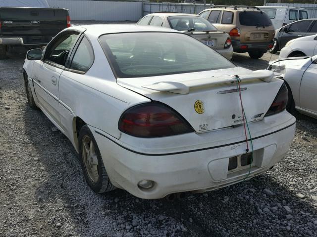 1G2NW12E6YM767069 - 2000 PONTIAC GRAND AM G WHITE photo 3