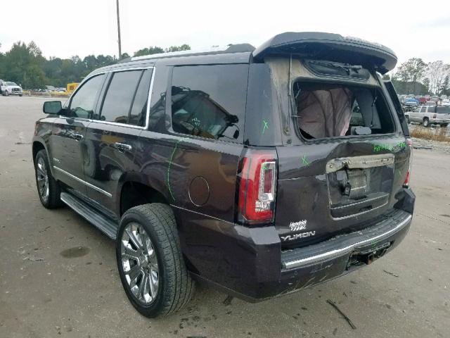 1GKS2CKJXFR307775 - 2015 GMC YUKON DENA GRAY photo 3