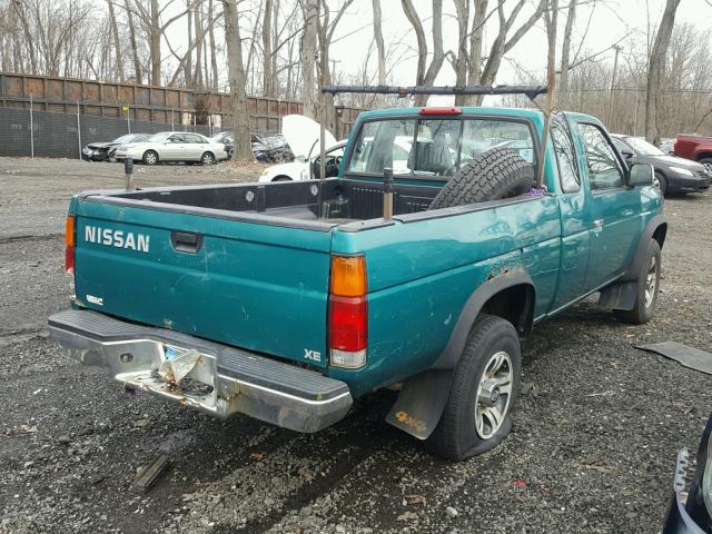 1N6SD16Y5VC344409 - 1997 NISSAN TRUCK KING GREEN photo 4