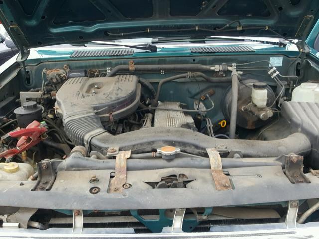 1N6SD16Y5VC344409 - 1997 NISSAN TRUCK KING GREEN photo 7