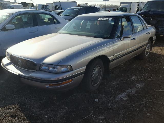 1G4HP52K0VH529253 - 1997 BUICK LESABRE CU CREAM photo 2