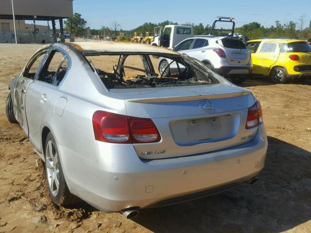 JTHBN96S565002490 - 2006 LEXUS GS GENERAT SILVER photo 3