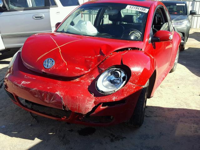 3VWRW31C56M405919 - 2006 VOLKSWAGEN NEW BEETLE RED photo 2