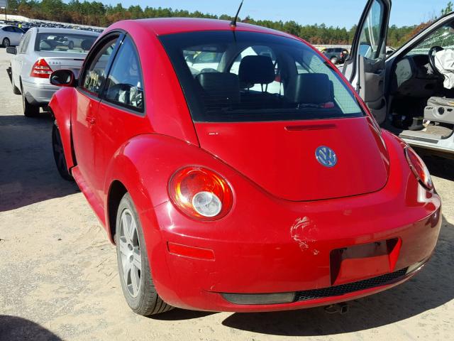 3VWRW31C56M405919 - 2006 VOLKSWAGEN NEW BEETLE RED photo 3