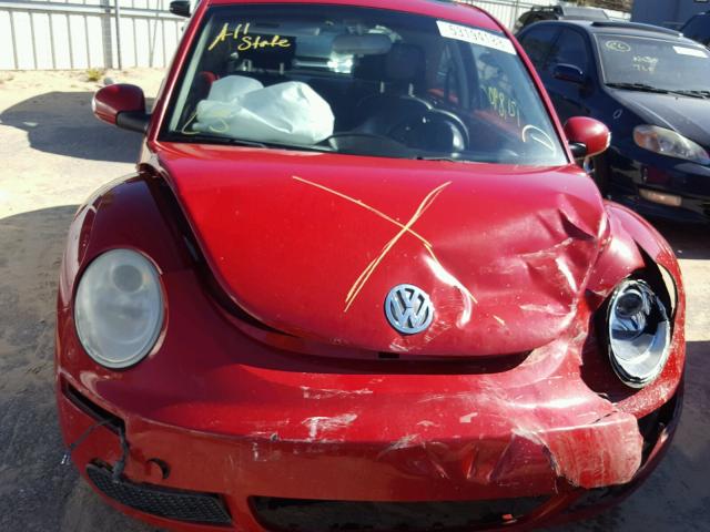 3VWRW31C56M405919 - 2006 VOLKSWAGEN NEW BEETLE RED photo 9