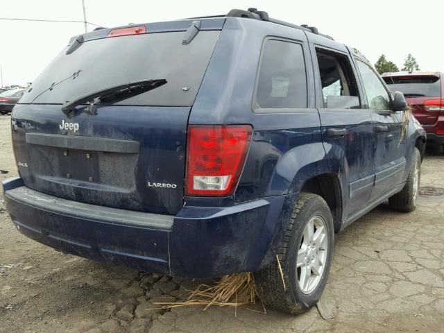 1J4GR48K45C560587 - 2005 JEEP GRAND CHER BLUE photo 4