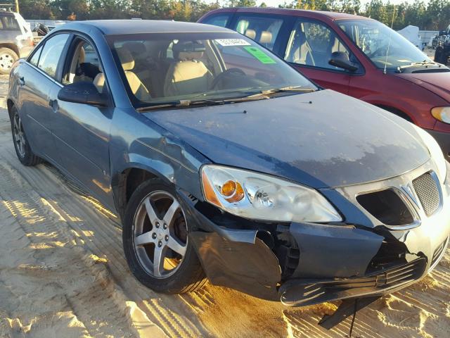 1G2ZF55B064216546 - 2006 PONTIAC G6 SE BLUE photo 1