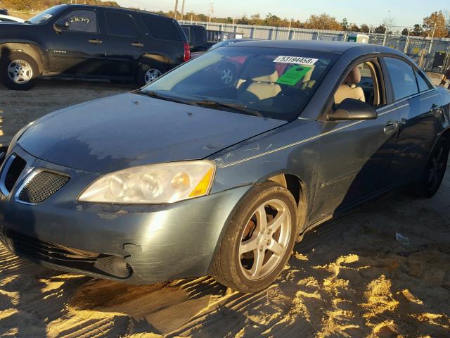 1G2ZF55B064216546 - 2006 PONTIAC G6 SE BLUE photo 2