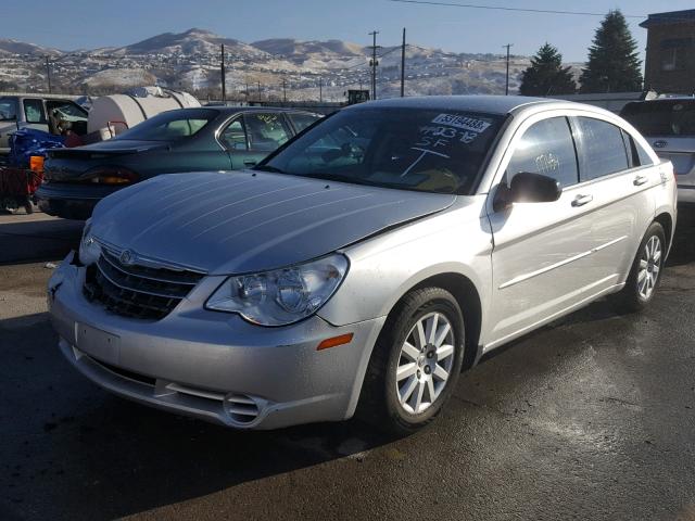 1C3LC46K78N208478 - 2008 CHRYSLER SEBRING LX SILVER photo 2