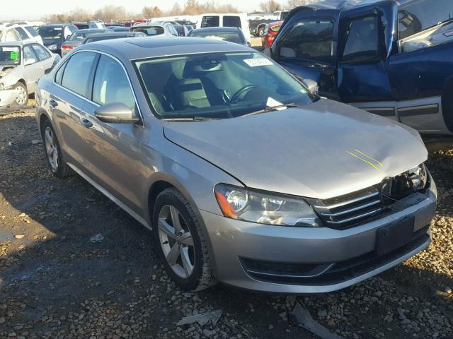 1VWBH7A36CC027870 - 2012 VOLKSWAGEN PASSAT SE SILVER photo 1