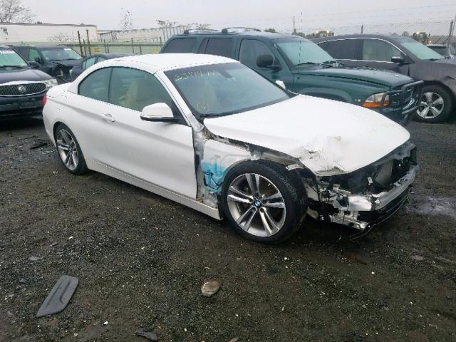 WBA4U9C34H5H64478 - 2017 BMW 430XI WHITE photo 1