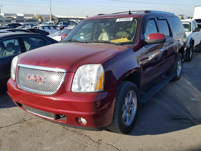 1GKFK66887J271479 - 2007 GMC YUKON XL D MAROON photo 2