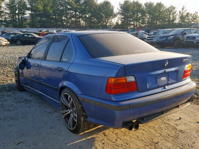 WBSCD0329VEE11059 - 1997 BMW M3 AUTOMAT 蓝色 照片 3