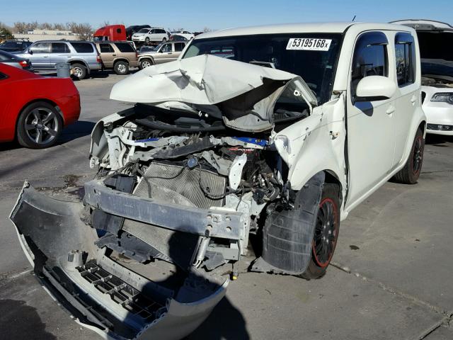 JN8AZ28R39T125373 - 2009 NISSAN CUBE BASE WHITE photo 2