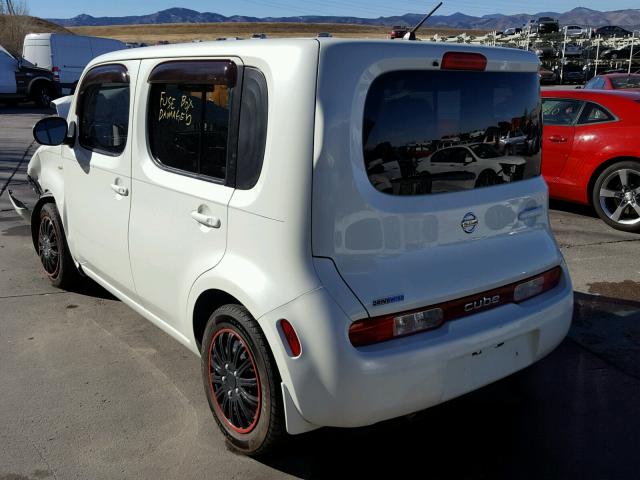 JN8AZ28R39T125373 - 2009 NISSAN CUBE BASE WHITE photo 3