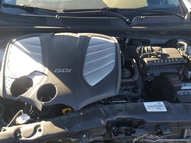 KMHFH4JG8DA322788 - 2013 HYUNDAI AZERA GLS SILVER photo 7