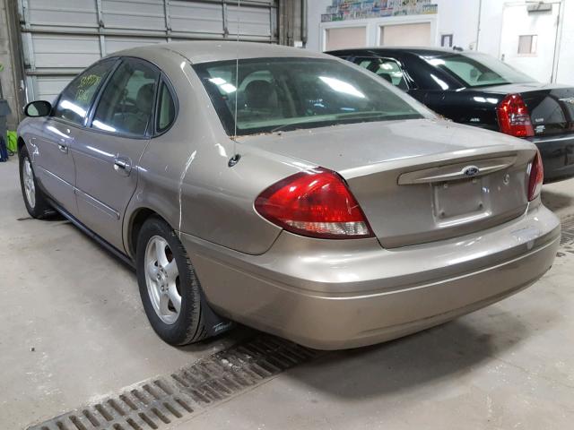 1FAFP56U05A155846 - 2005 FORD TAURUS SEL TAN photo 3