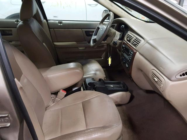 1FAFP56U05A155846 - 2005 FORD TAURUS SEL TAN photo 5