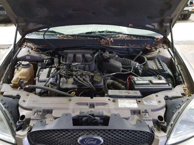 1FAFP56U05A155846 - 2005 FORD TAURUS SEL TAN photo 7