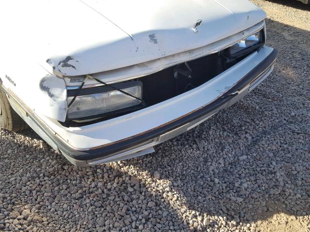 1G4HP54C9JH456738 - 1988 BUICK LESABRE CU WHITE photo 9