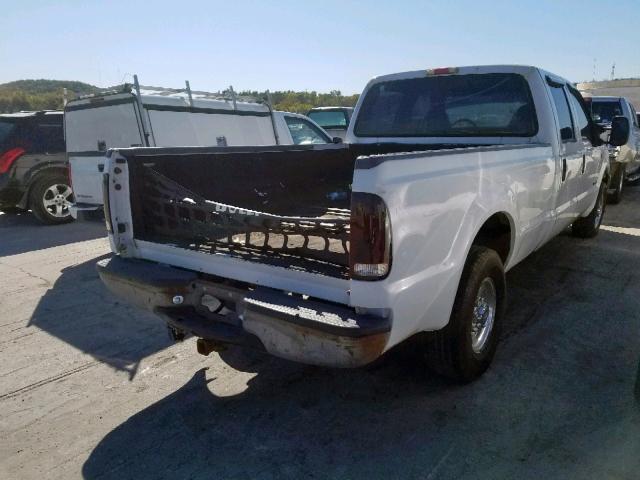 1FTSW30F7YEE24044 - 2000 FORD F350 SRW S WHITE photo 4