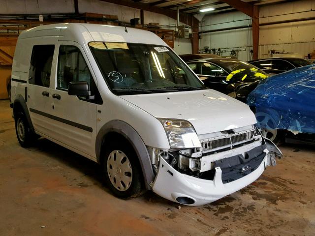 NM0LS6BN8DT167372 - 2013 FORD TRANSIT CO WHITE photo 1