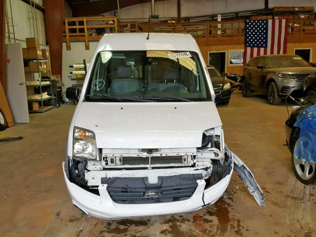 NM0LS6BN8DT167372 - 2013 FORD TRANSIT CO WHITE photo 9