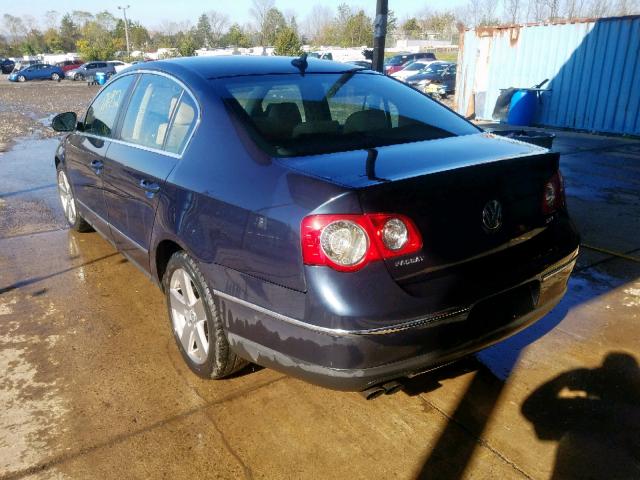 WVWAK73C78P053228 - 2008 VOLKSWAGEN PASSAT KOM BLUE photo 3