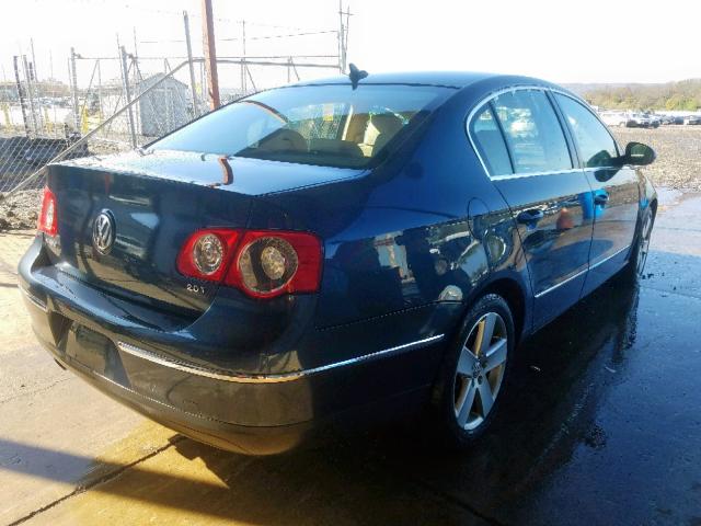 WVWAK73C78P053228 - 2008 VOLKSWAGEN PASSAT KOM BLUE photo 4